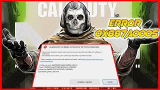 Solucionar CÓDIGO ERROR "0X887A0005" game_ship.exe Call Of Duty Modern Warfare 2