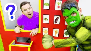 Five Kids Superheroes vending machine + More Children's Songs