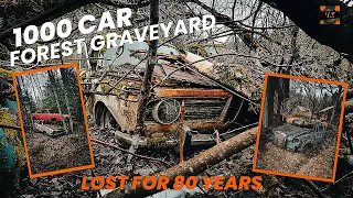 60 Years Old Kyrkö "CAR BREAKERS OVER 1000 CARS, ABANDONED In A FOREST| IMSTOKZE