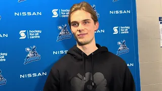 End of 2023-24 season Manitoba Moose media availability | Henri Nikkanen