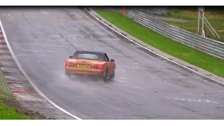 Highlights & ACTION, Drifts on Nürburgring Nordschleife Touristenfahrten 13.9.15