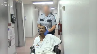 Florida corrections officers accuse man with broken neck of 'faking'