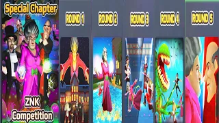 Scary Teacher 3D - ZNK Competition New Halloween All Levels Completed
