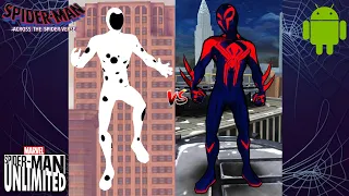 Spider-Man Unlimited - Across the Spider-Verse 2099 suit gameplay | The Spot boss fight