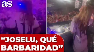 DISCOTECA de MADRID celebra el GOL de JOSELU con la DJ | REAL MADRID - BAYERN