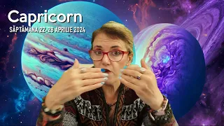 ♑CAPRICORNII la LUNA PLINA 🌈HOROSCOP 22-28.04.2024 ACVARIA (versiune short)