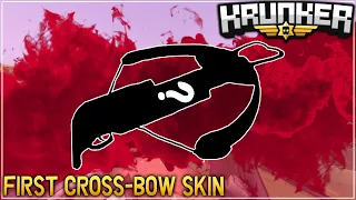 KRUNKER.IO *NEW* Cross-Bow SKIN - Gameplay Review (5,000Kr GIVEAWAY)