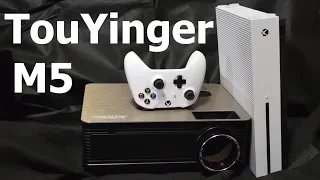 TouYinger M5 бюджетный HD проектор для Игр на Xbox One S