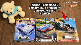 Hot wheels Mazda Rx 7 Pandem FC | Honda Accord atau Lancia ?