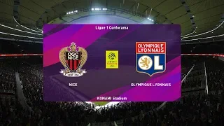 PES 2020 | Nice vs Lyon - Ligue 1 Conforama | 02/02/2020 | 1080p 60FPS