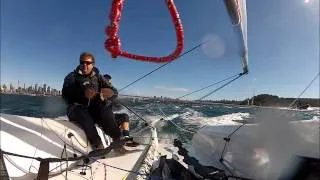 VX One World Record, 23 knots on Sydney Harbour