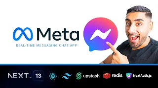 🔴 Let’s build META Messenger 2.0 with Next.js 13 (Upstash, TypeScript, Redis, Tailwind, NextAuth)