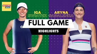 Aryna Sabalenka vs Iga Swiatek Highlights | WTA Finals 2023 Semi Final