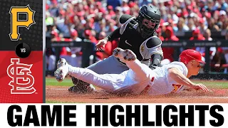 Pirates vs. Cardinals Game Highlights (4/9/22) | MLB Highlights