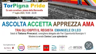 Vorrei una Vita ospiti evento Torpigna Pride Emanuele Di Leo Massimo Previtero