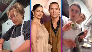 Matthew McConaughey's Kids Show Off Cooking Skills!