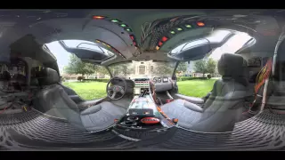 Step inside a DeLorean from the 'Back to the Future' trilogy