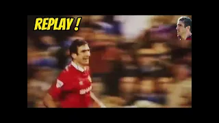 ERIC CANTONA  : THE FIRST &THE  LAST GOAL FOR MANCHESTER UNITED