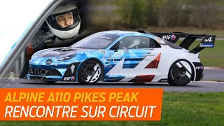 Essai Alpine A110 PIKES PEAK : au volant de la plus FOLLE des A110 !