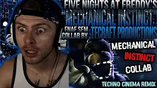 Vapor Reacts #710 [SFM COLLAB] FNAF ANIMATION "Mechanical Instinct Remix" by TFCraft Prod. REACTION