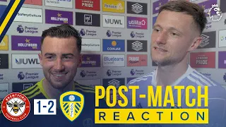 “We stuck together, we had that belief” | Liam Cooper and Jack Harrison on Premier League survival