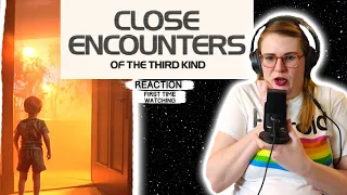 CLOSE ENCOUNTERS OF THE THIRD KIND (1977) MOVIE REACTION! FIRST TIME WATCHING!