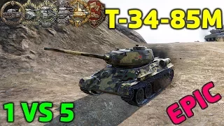World Of Tanks | T-34-85M - 5100 Damage - 9 Kills