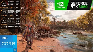 RTX 3060 12GB : Horizon Forbidden West - All Graphics Settings Tested