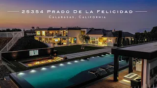 $37,999,000 Calabasas Hillside Estate - 25354 Prado de la Felicidad