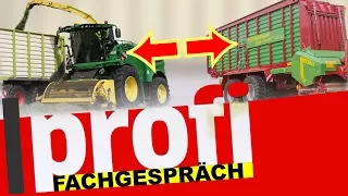 Ladewagen vs. Häcksler - profi Fachgespräch