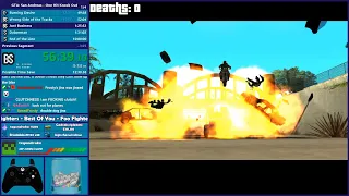 GTA San Andreas One HP/OHKO Speedrun - LS & Badlands - Hugo_One Twitch Stream - 10/16/2020