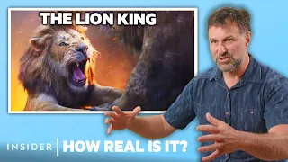 Lion Expert Rates 9 Big-Cat Attacks In Movies | How Real Is It | Insider