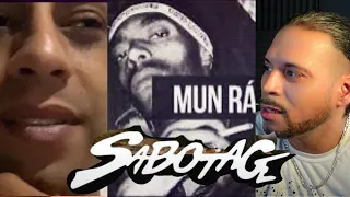 [REACT] Sabotage - Mun Rá (ft Instituto) | LEGENDAS EM PORTUGUÊS