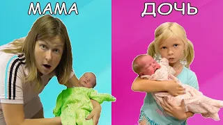 СОФИЯ КАК МАМА. УХАЖИВАЕТ ЗА СЕСТРОЙ. СОФУНЬЯ ШАЛУНЬЯ