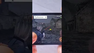Resident Evil 4 on Iphone 4 in 2023 #shorts #games #iphone