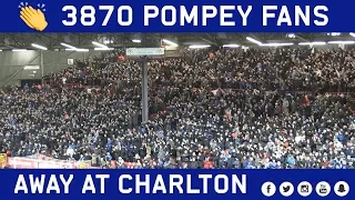 3870 Pompey fans make the trip to Charlton