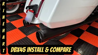 BEST Slip On Mufflers - Rinehart DBX45 Install & Compare