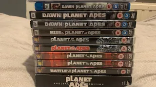 My Planet of The Apes DVD/Blu-ray Collection Update (February 2022)