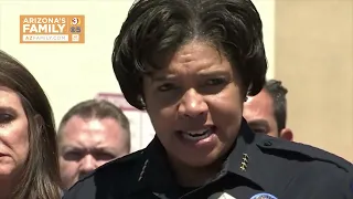 Raw video: Phoenix Police chief infuriated with growing violence against officers