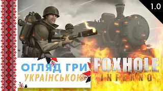 Foxhole Inferno - Review of the game in Ukrainian