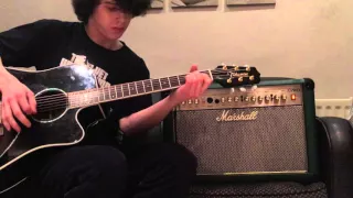 Marshall AS50D Acoustic Amp Playthrough/Demo