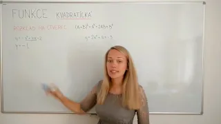 ČVUT Matematika 1: Kvadratické funkce II