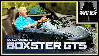 2015 Porsche Boxster GTS – Best Sport Exhaust Ever? | One-Mile Review