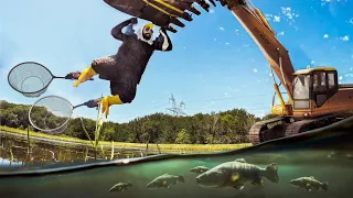 Craziest Ways To Catch a Fish! (No Poles Allowed)