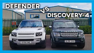 NEW 2020 Defender 110 Vs Discovery 4 - Side by Side Review & Comparison