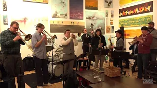 Dawson Redenius Septet and Friends Final Jam at 2 Roots Art & Wine Gallery Jan 17, 2024