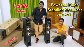 Powerful Dolby Tower Speakers for Your Home... 340W Monster Sound !! 🔥