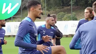 Payet, Guendouzi & Saliba lead Marseille training before Lazio clash | Group E | UEL | 2021/22