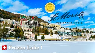 ST. MORITZ Switzerland - Luxury alpine resort town | Swiss Valley Engadin !