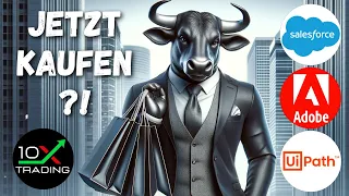 AKTIEN - "SALESFORCE CRASH"🤖💥- ADOBE - UIPATH -🤑Jetzt kaufen..? - Analyse Prognose - AI KI Blase